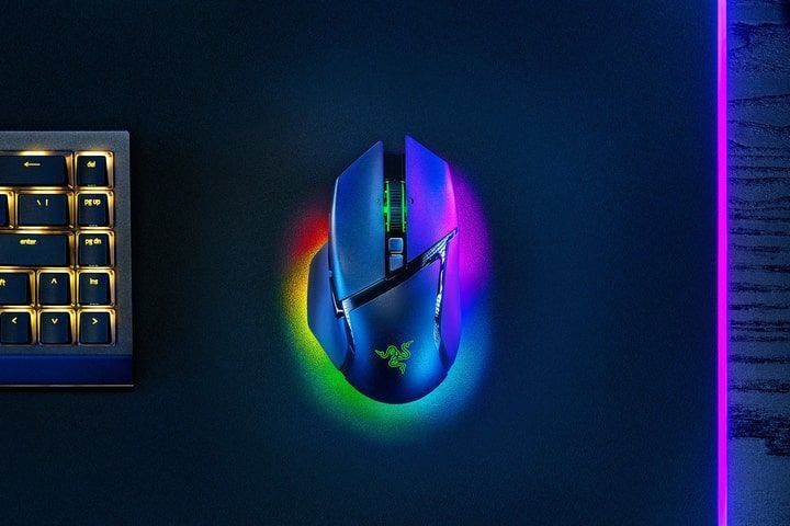 Миша Razer Basilisk V3 Pro 35K, RGB, USB-A/WL/BT, чорний (RZ01-05240100-R3G1) 374850 фото