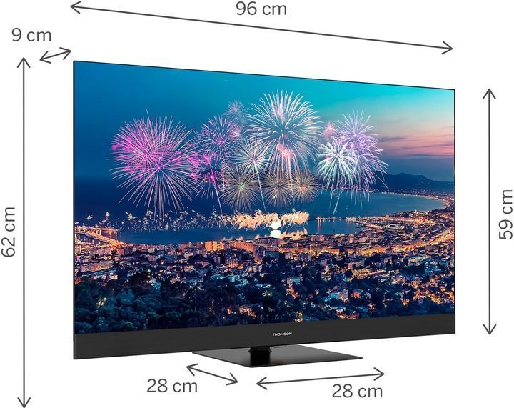 Телевізор Thomson Google TV 43" UHD QLED 43QG6C14 340542 фото