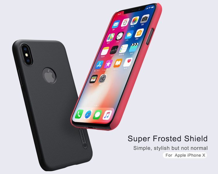 Чохол Nillkin Matte для Apple iPhone X (5.8") / XS (5.8") Червоний 246398 фото