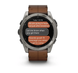 Смарт-годинник Garmin Fenix 8 51mm AMOLED Sapphire Carbon grey DLC w. Chestnut Leather Band (010-02905-40) 323575 фото 2