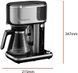 Кавоварка Russell Hobbs крапельна Attentiv Coffee Bar 1.5л, мелена, LED-дисплей, чорно-метал (26230-56) 363354 фото 9