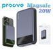 Зовнішній MagSafe Акумулятор Proove 10000mAh 20W Hoodman Magnetic (PBH120010003) Grey 315486 фото 5