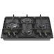 Варильна поверхня Gorenje газова, 60см, чавун, чорний (GW6D42CLB) 369193 фото 2