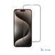 Захисне скло iPhone 15 Pro 2E FCFG 2.5D (1 Pack) (2E-IP-15P-6.1-SMFCFG-BB) чорна рамка 373833 фото 1