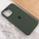 Чохол Silicone Case Full Protective (AA) для Apple iPhone 13 Pro (6.1") Зелений / Cyprus Green 215776 фото 4