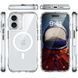 Чохол TPU Space Octagon with MagSafe для Apple iPhone 16 (6.1") Clear 403407 фото 3