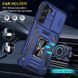 Ударостійкий чохол Camshield Army Ring для Samsung Galaxy S23 Синій / Navy 285593 фото 4