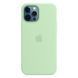 Чохол-накладка Apple iPhone 12 Pro Max Apple Silicone Case MagSafe Pistachio 195812 фото 1