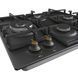 Варильна поверхня Gorenje газова, 60см, чавун, чорний (GW6D42CLB) 369193 фото 7