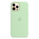 Чохол-накладка Apple iPhone 12 Pro Max Apple Silicone Case MagSafe Pistachio 195812 фото 2