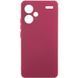 Чохол Silicone Cover Lakshmi Full Camera (A) для Xiaomi Redmi Note 13 Pro+ Бордовий / Marsala 288480 фото 5
