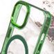 Чохол TPU Iris with MagSafe для Apple iPhone 12 Pro Max (6.7") Зелений 272107 фото 7