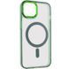 Чохол TPU Iris with MagSafe для Apple iPhone 12 Pro Max (6.7") Зелений 272107 фото 2