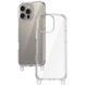 Чохол TPU Transparent with Straps для Apple iPhone 12 Pro / 12 (6.1") Light Pink 312885 фото 6