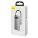 USB-Хаб Baseus Metal Gleam Series 6-in-1 Type-C CAHUB-CW0G Grey 246426 фото 6