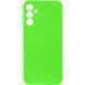 Чохол TPU GETMAN Liquid Silk Full Camera для Samsung Galaxy A14 4G/5G Салатовий / Neon Green 397555 фото 1