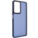 Чохол TPU+PC Lyon Frosted для Xiaomi Poco F5 / Note 12 Turbo Navy Blue 273523 фото 1