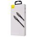 Кабель Baseus Tungsten Gold Type-C To Lightning PD 20W (2m) CATLWJ-A01 Black 274263 фото 2