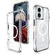 Чохол TPU Space Octagon with MagSafe для Apple iPhone 16 (6.1") Clear 403407 фото 4