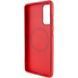 TPU чохол Bonbon Metal Style with MagSafe для Samsung Galaxy S24+ Червоний / Red 283983 фото 3
