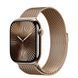 Смарт-годинник Apple Watch Series 10 GPS + LTE 46mm Gold Titanium Case With Gold Milanese Loop M/L MX003 322195 фото 1