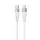 Кабель Proove Soft Silicone Type-C To Lightning 27W (1m) (CCSO27002102) White 316336 фото 1