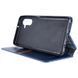 Шкіряний чохол книжка GETMAN Cubic (PU) для Samsung Galaxy A14 4G/5G Синій 269050 фото 5
