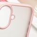 TPU+PC чохол Metal Buttons для Apple iPhone 16 (6.1") Рожевий 318260 фото 6