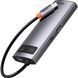 USB-Хаб Baseus Metal Gleam Series 6-in-1 Type-C CAHUB-CW0G Grey 246426 фото 1