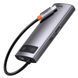 USB-Хаб Baseus Metal Gleam Series 6-in-1 Type-C CAHUB-CW0G Grey 246426 фото 15
