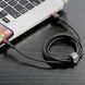 Кабель Baseus Cafule USB for lightning 2.4A 1M (CALKLF-BV1) Gold\Black 222188 фото 10
