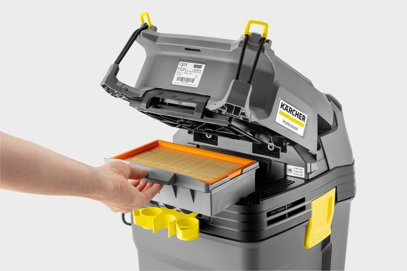 Пилосос професійний Karcher NT 30/1 Ap L, 1380Вт, 273мБар, контейнер 30л, 11.8кг (1.148-221.0) 373399 фото