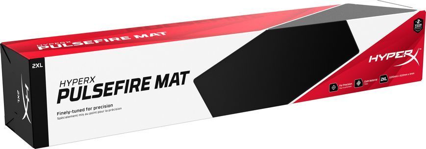 Ігрова поверхня HyperX Pulsefire Mat, 2XL (1220x610x3мм), чорний (4Z7X6AA) 363927 фото