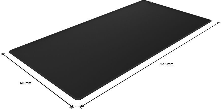 Ігрова поверхня HyperX Pulsefire Mat, 2XL (1220x610x3мм), чорний (4Z7X6AA) 363927 фото