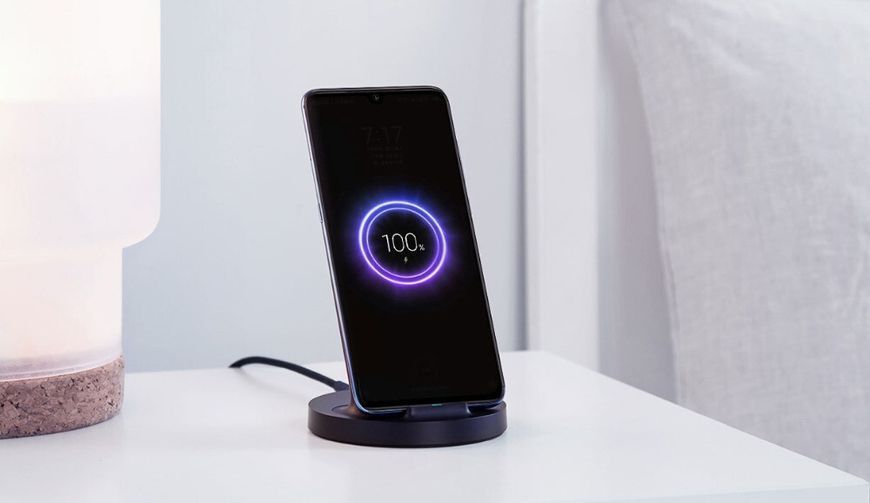 Бездротовий зарядний пристрій Xiaomi 20W Vertical Wireless Charger Stand (WPC02ZM / GDS4145GL) 137938 фото