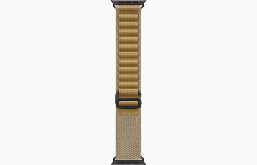 Смарт-годинник Apple Watch Ultra 2 GPS + LTE 49mm Black Titanium Case With Tan Alpine Loop Small MYQ03 341286 фото