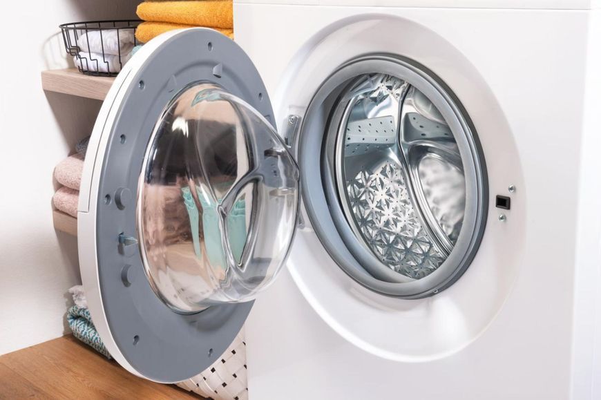 Пральна машина Gorenje фронтальна, з баком, 7кг, 1200, A+, 60см, дисплей, пар, інвертор, білий (WNHPI72SCSIRV) 375744 фото