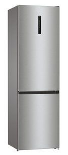 Холодильник з нижн. мороз. камерою Gorenje, 200х60х60см, 2 двері, 235( 96)л, А++, Total NF , Зона св-ті, Зовн. Диспл (NRK6202AXL4) 374425 фото