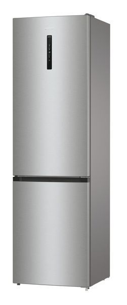 Холодильник з нижн. мороз. камерою Gorenje, 200х60х60см, 2 двері, 235( 96)л, А++, Total NF , Зона св-ті, Зовн. Диспл (NRK6202AXL4) 374425 фото