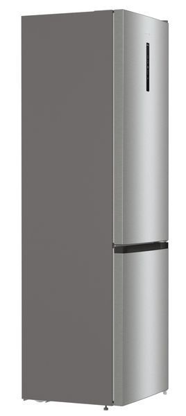 Холодильник з нижн. мороз. камерою Gorenje, 200х60х60см, 2 двері, 235( 96)л, А++, Total NF , Зона св-ті, Зовн. Диспл (NRK6202AXL4) 374425 фото