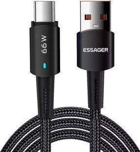 Кабель Essager Sunset Type-C 6A USB charging and data Fully compatible cable 0.5M (EXCT-CGB01) 315311 фото