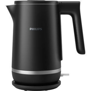 Електрочайник Philips Double Walled Kettle, 1.7л, Strix, з подвійними стінками, чорний (HD9395/90) 370411 фото