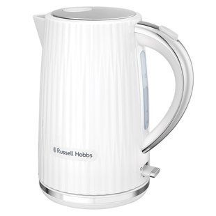 Електрочайник Russell Hobbs Eden, 1.7л, нержавіюча сталь, пластик, білий (27360-70) 364135 фото