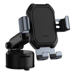 Автомобільний тримач Baseus Tank Gravity Car Mount With Suction Base (SUYL-TK01) black 396908 фото