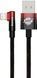 Кабель Baseus MVP 2 Elbow-shaped Fast Charging Data USB кабель USB To IP 2.4A 2m (CAVP000120) Black/Red 260581 фото 2