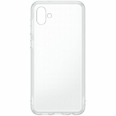 Чохол-накладка Samsung A04 Soft Clear Cover (EF-QA045TTEGRU) Прозорий 262973 фото