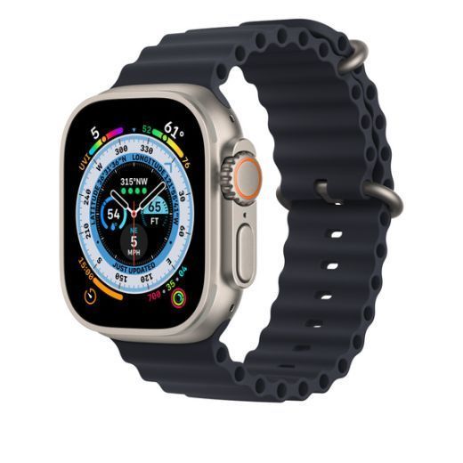 Ремінець Apple Watch 49mm Ocean Band - Midnight (MQEE3) 256705 фото