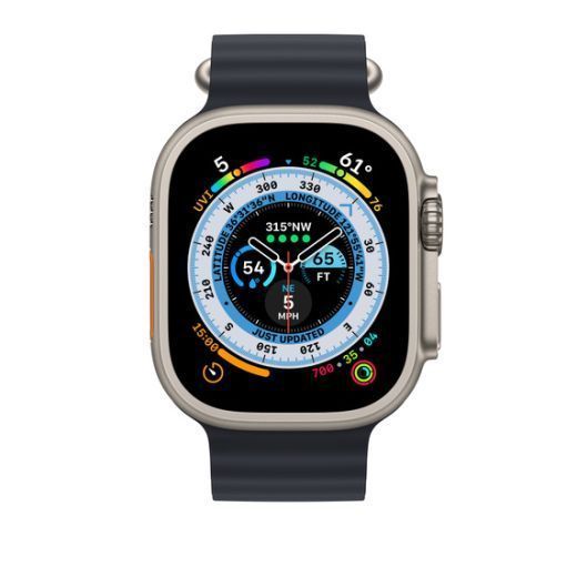 Ремінець Apple Watch 49mm Ocean Band - Midnight (MQEE3) 256705 фото