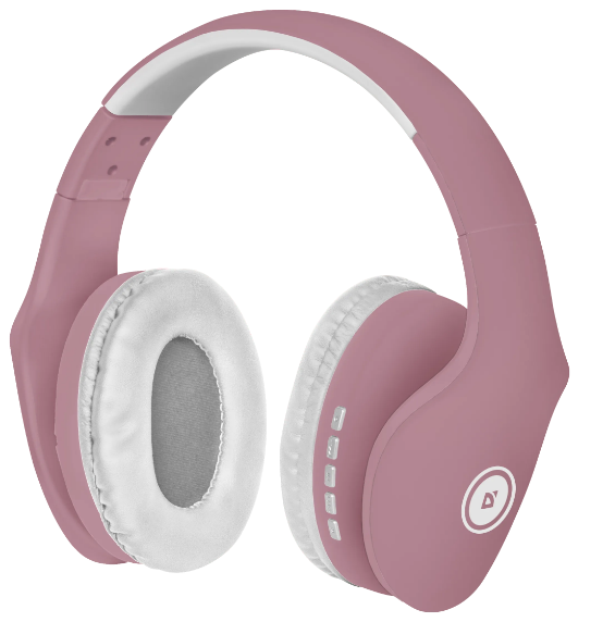 Навушники DEFENDER FreeMotion B525 Bluetooth, біло-рожевий (63528) 306668 фото