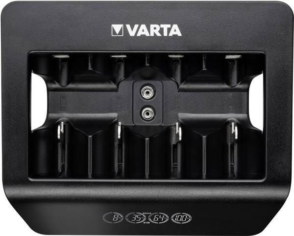 Зарядний пристрій Varta LCD Universal Charger Plus 4хAA/AAA/C/D, 1х9В (57688101401) 366089 фото